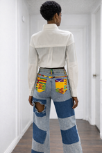 Load image into Gallery viewer, Afrime Distressed Jeans
