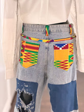 Load image into Gallery viewer, Afrime Distressed Jeans