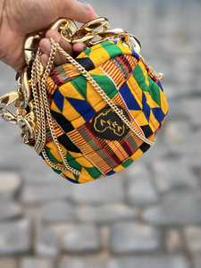 Round chain purse