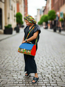 African (Kente) print bag