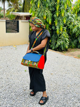 Load image into Gallery viewer, African (Kente) print bag