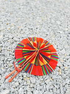 African hand held fan