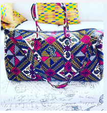 Load image into Gallery viewer, Kente travel bag