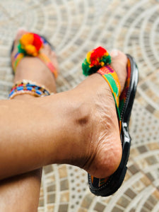 Kente sandals