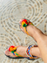 Load image into Gallery viewer, Kente sandals