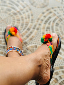 Kente sandals