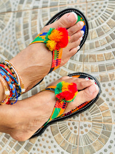 Kente sandals