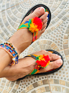 Kente sandals