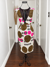Load image into Gallery viewer, Sleeveless v cut dress