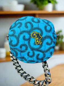 Round chain purse