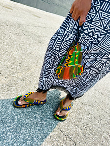 Kente sandals