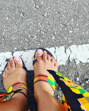 Load image into Gallery viewer, Kente Sandals