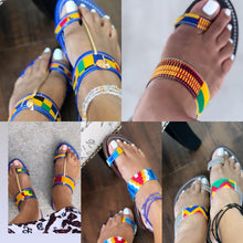 Load image into Gallery viewer, Kente Sandals