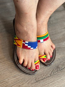 Kente Sandals