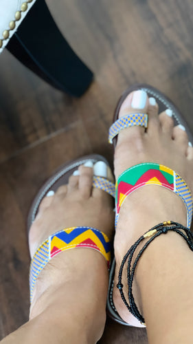 Kente Sandals