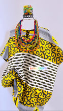 Load image into Gallery viewer, Yellow asaasaawa dress