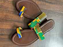 Load image into Gallery viewer, Kente Sandals