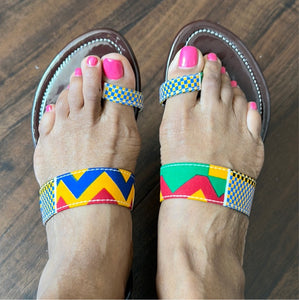 Kente Sandals