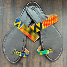 Load image into Gallery viewer, Kente Sandals