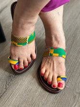 Load image into Gallery viewer, Kente Sandals