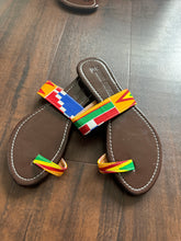 Load image into Gallery viewer, Kente Sandals