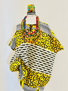 Yellow asaasaawa dress