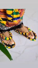 Load image into Gallery viewer, Kente sandals