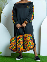 Load image into Gallery viewer, Kente travel bag