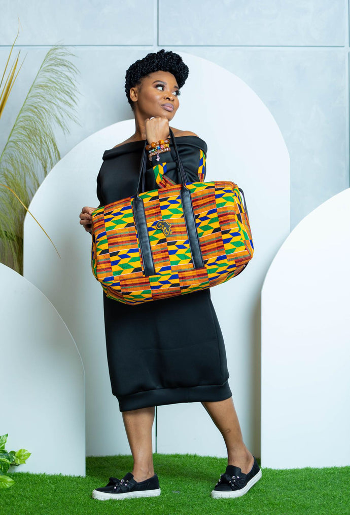 Kente travel bag