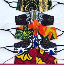 Load image into Gallery viewer, African Cloth Fashion Mask