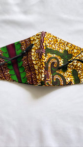 African Cloth Fashion Mask