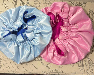 Reversible Satin Bonnet