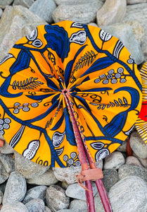 African hand held fan