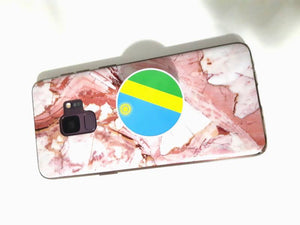 Flag pop socket