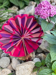 African hand held fan