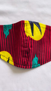 African Cloth Fashion Mask