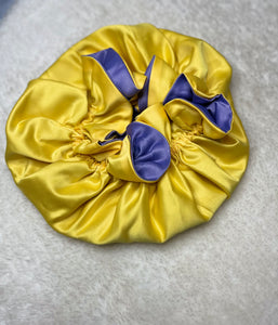 Reversible Satin Bonnet