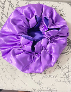 Reversible Satin Bonnet