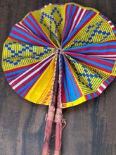 Load image into Gallery viewer, African hand held fan